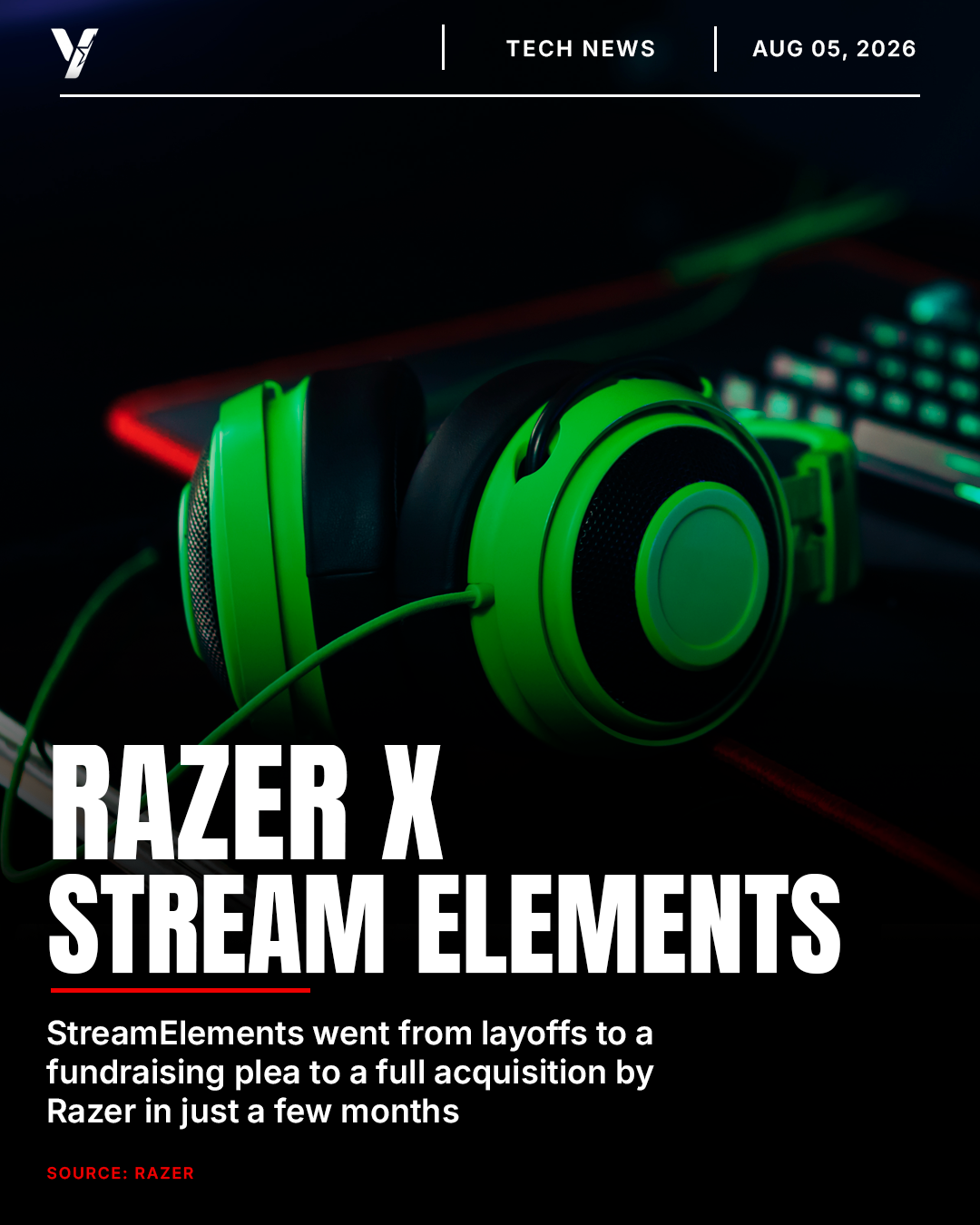 Razer Acquires StreamElements, Rescuing It From a Possible Shutdown