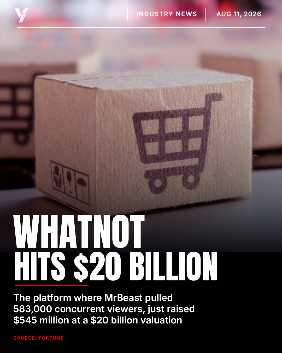 Whatnot Hits a $20 Billion Valuation as Live Shopping Becomes a Real Creator Income Stream