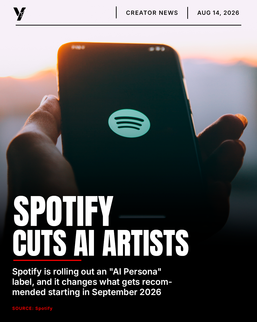 Spotify's AI Persona Label Cuts Artist Recommendations