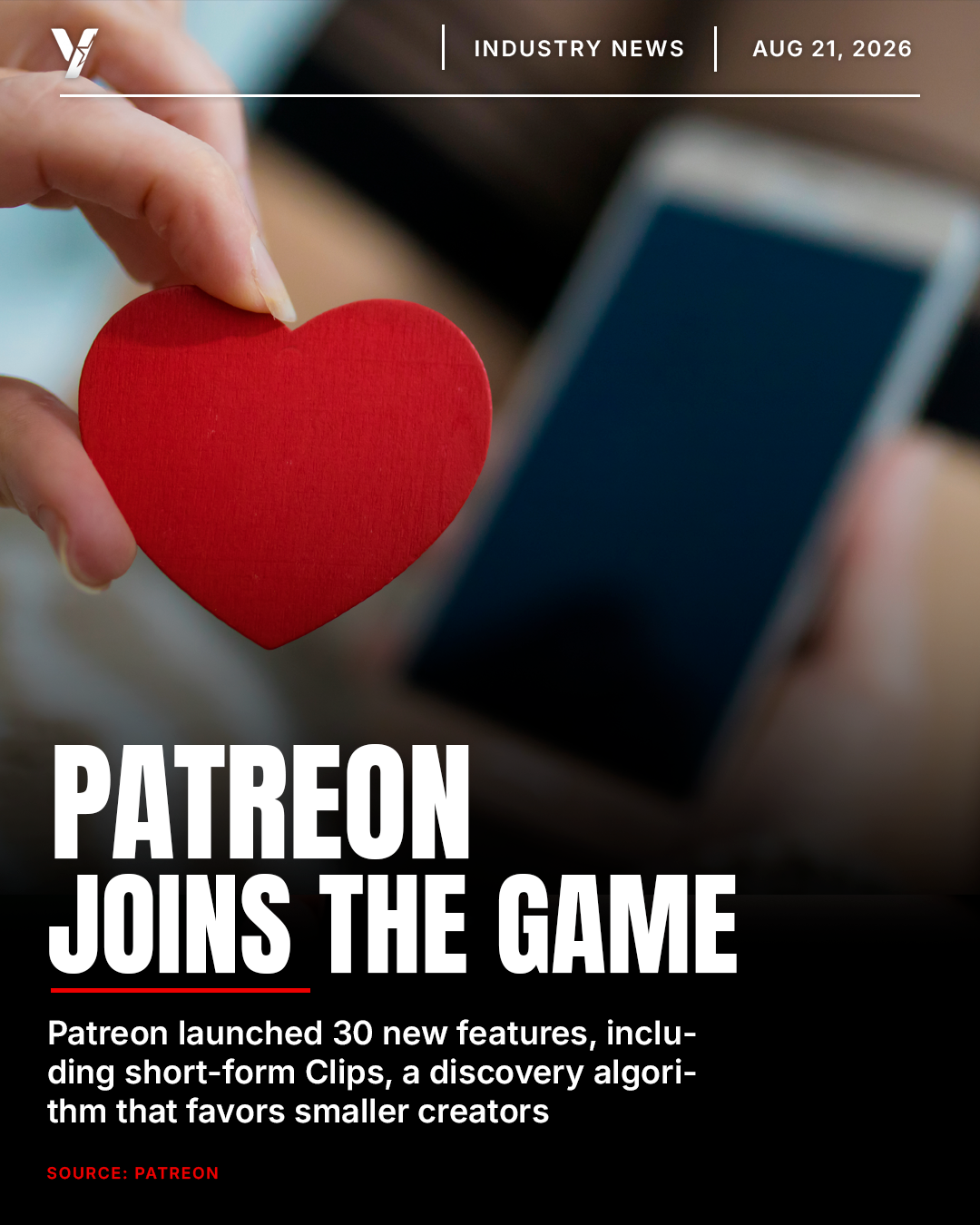 Patreon Launches 30 Creator Tools in a Direct Challenge to YouTube and TikTok